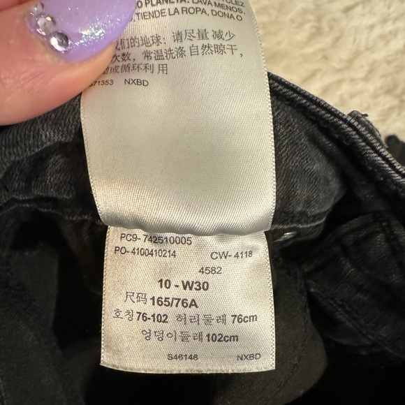 Black Modern Ankle Skinny Levi’s jeans - Picture 5 of 6